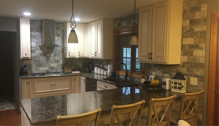 Traditional kitchen remodel
