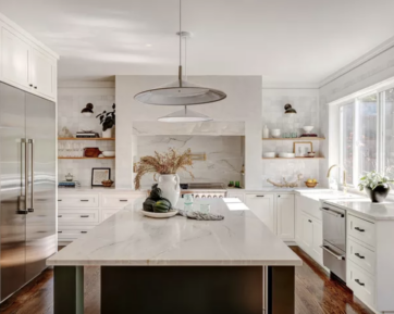 white kitchen