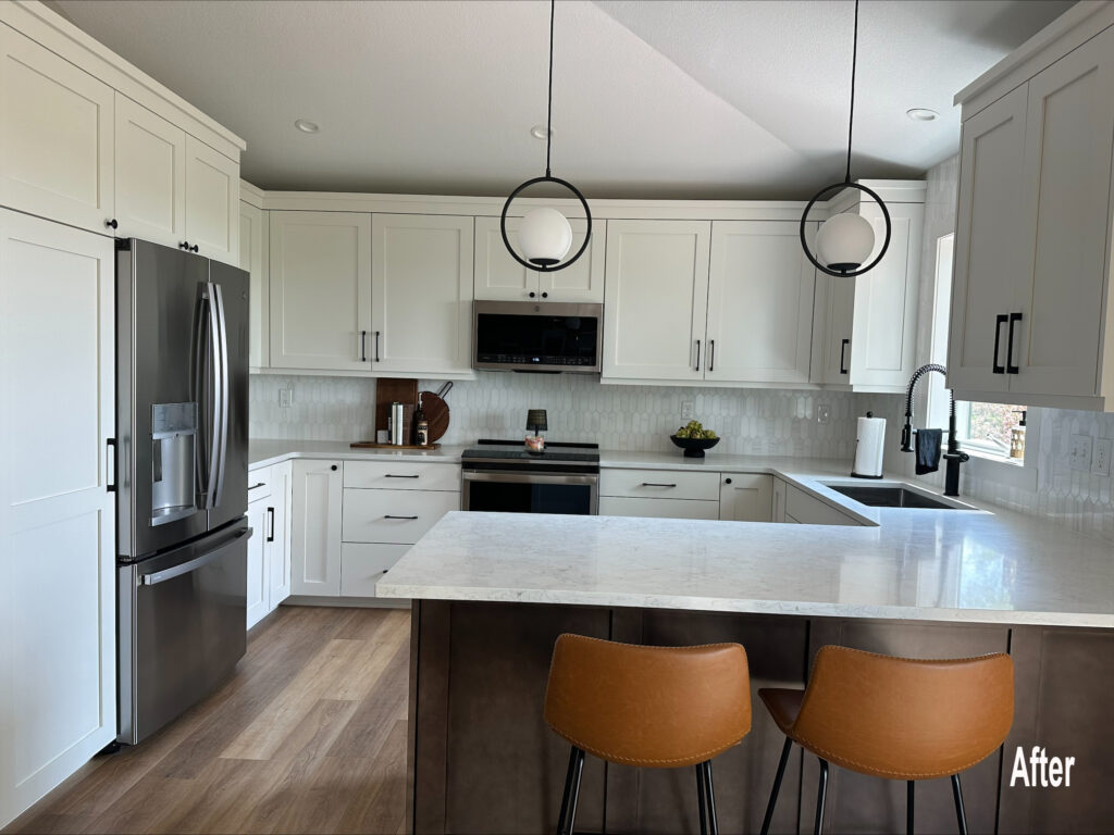 Kitchen of the Month Winner for Refacing for May Kitchen