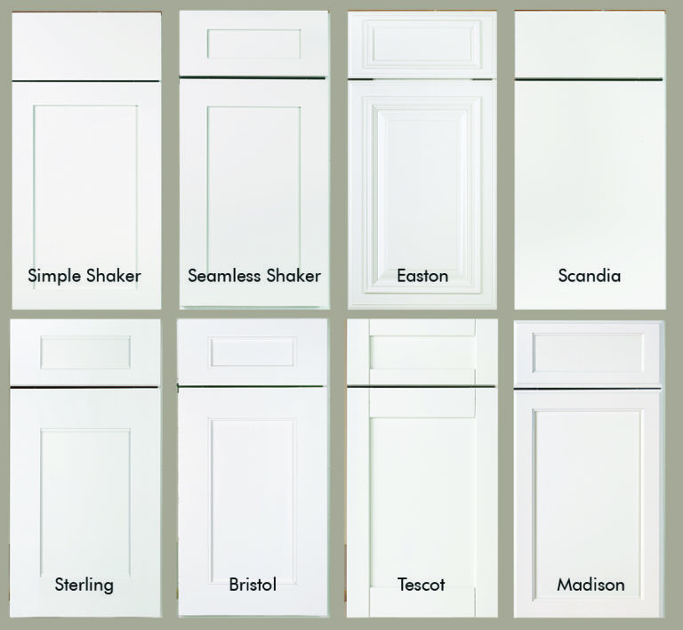 New Cabinetry Door Styles2 768x708 