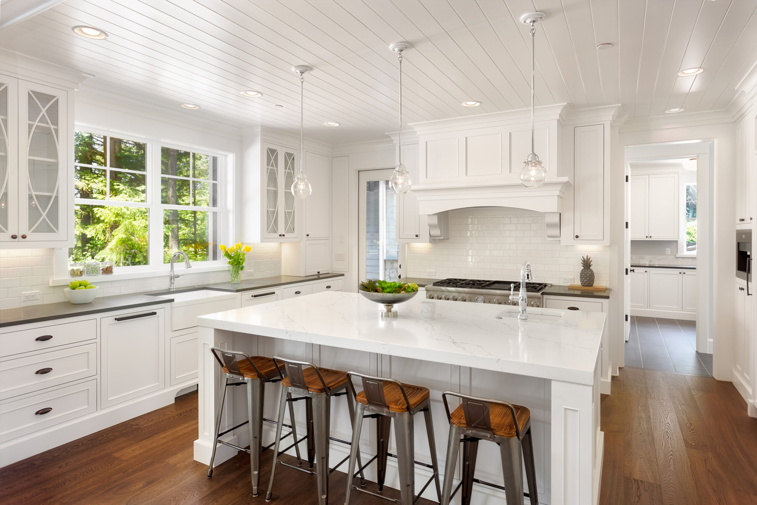 White kitchen!