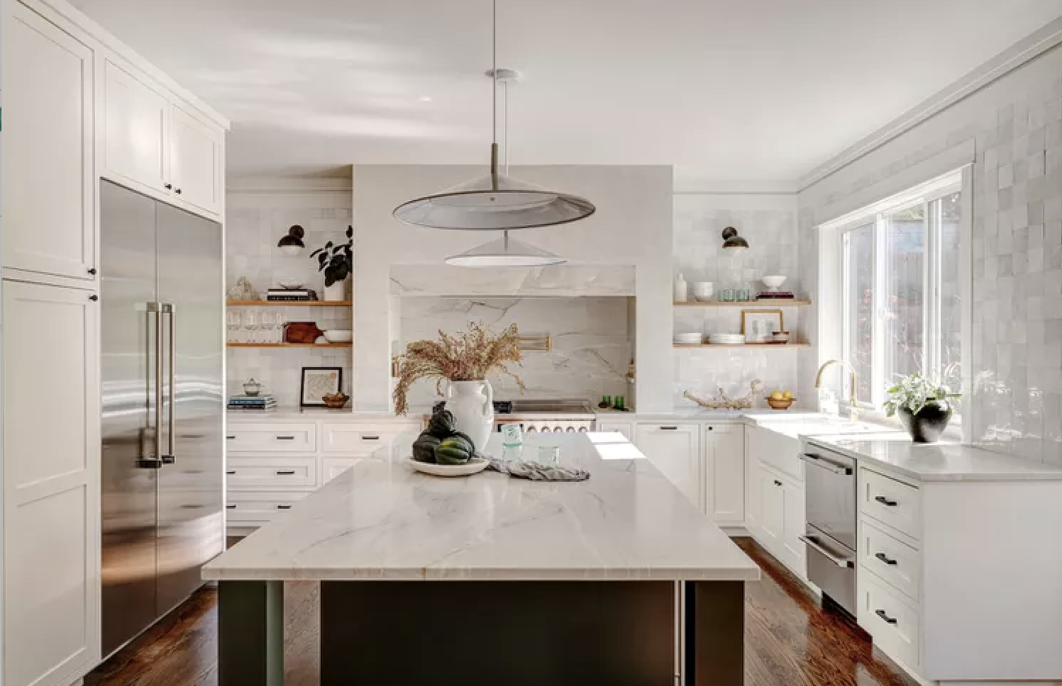 white kitchen
